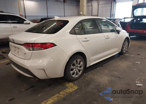 2022 Toyota Corolla Le from USA, damaged, VIN JTDEPMAE4N3030210